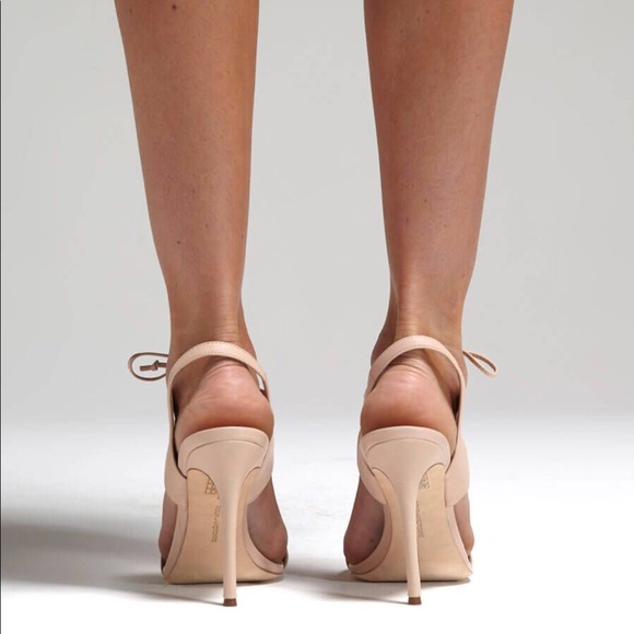 Leather Gladiator LaceUp Stiletto High Heel Sandal - Picture 7 of 7